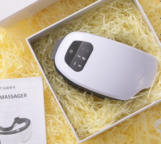 Bluetooth Music Eye Massager – Air Pressure, Hot Compress & Dark Circle Eye Care