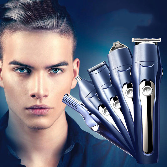 Multifunctional Electric Grooming Kit – Nose Hair, Beard, Body & Hair Clipper