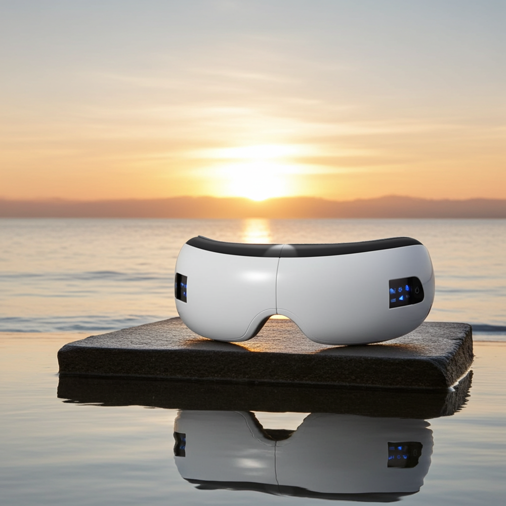 Bluetooth Music Eye Massager – Air Pressure, Hot Compress & Dark Circle Eye Care